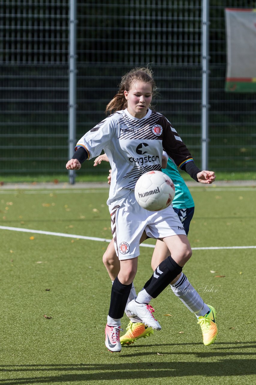 Bild 347 - B-Juniorinnen Wedel - St. Pauli : Ergebnis: 1:2